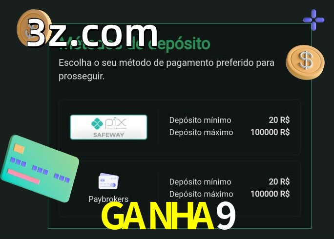 O cassino GANHA9bet oferece uma grande variedade de métodos de pagamento