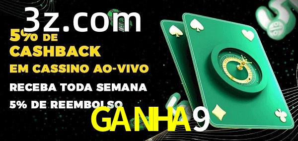 Promoções do cassino ao Vivo GANHA9